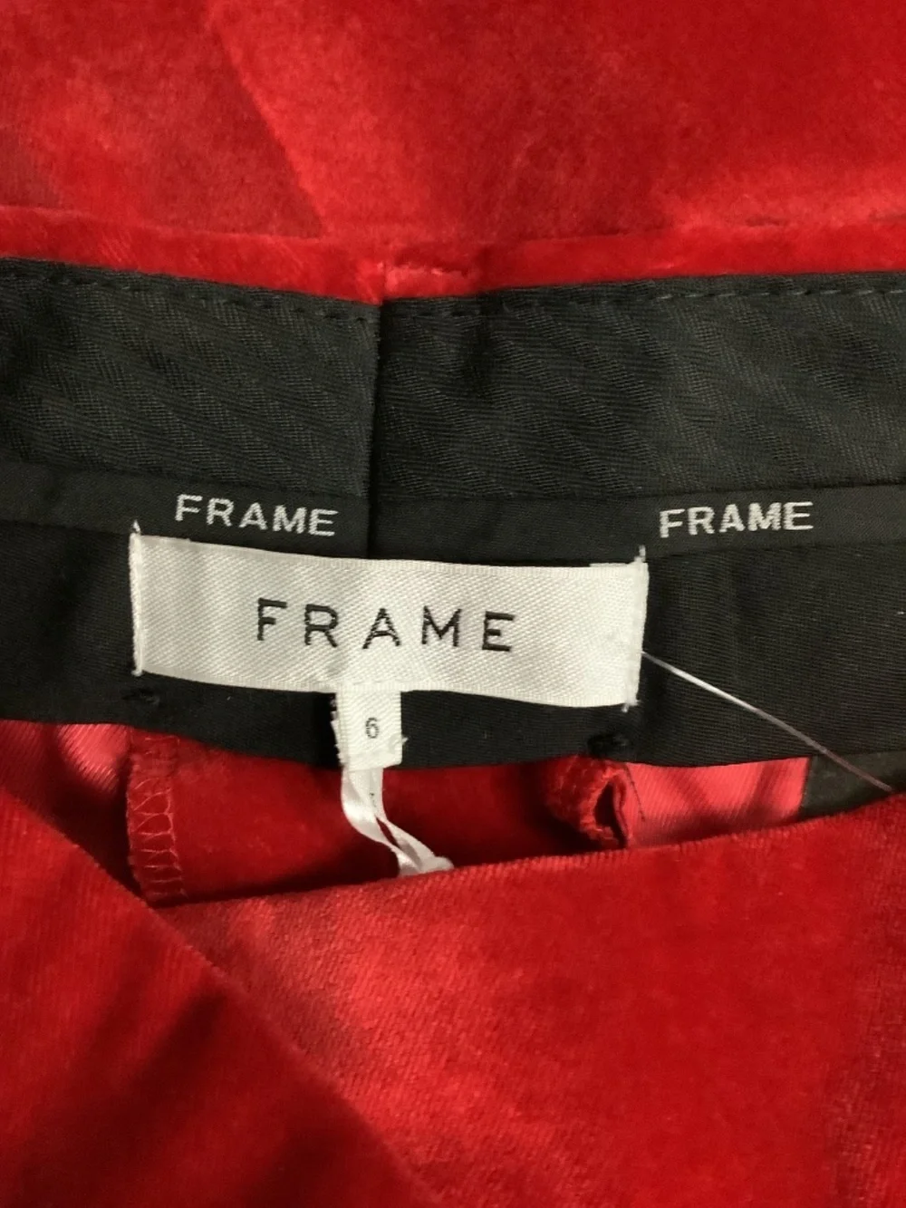 Frame 2-Piece Velvet Set Size: M/ US 6